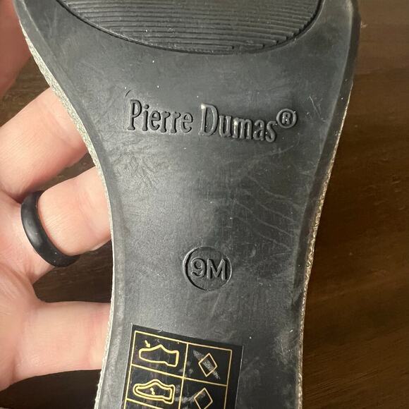 Pierre Dumas Woman’s Margaret 3 Silver 3” Heels Ankle Strap Dress Shoe- Size 9M - Picture 8 of 12